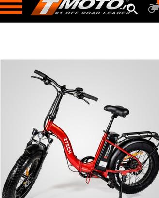 E bike nuova, usata solo per 20 metri, vero aff