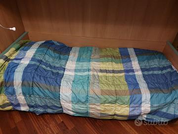 Letto a una piazza con lettino estraibile