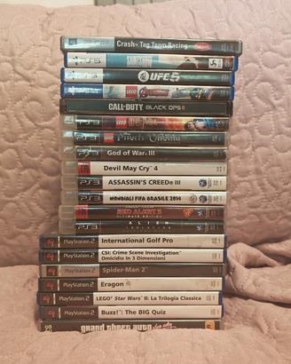 lotto 20 videogiochi PlayStation 