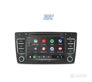 RADIO GPS ANDROID 10 PER SKODA OCTAVIA YETI 09-13