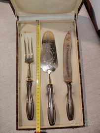 Posate servire in argento vintage 