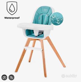 Seggiolone pappa legno kinderkraft  tixi