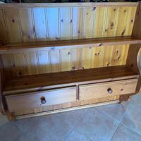 Mensola in legno da cucina