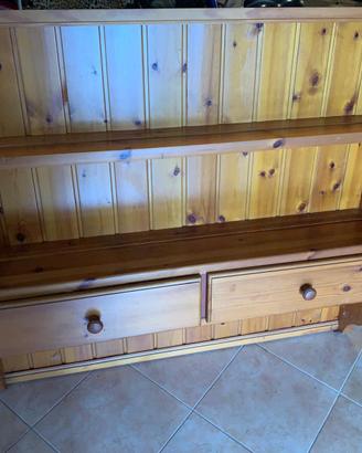 Mensola in legno da cucina