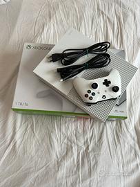 Xbox One S 1 TB Bianca con controller e scatola OG