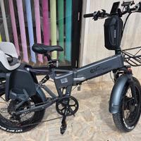 Bici elettrica Due Motori Batteria LG 17Ah Full 