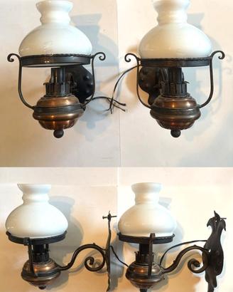 Vintage Applique - Rustic/Industrial Chic Lampade