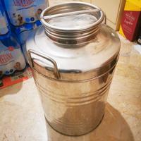 BIDONI INOX PER OLIO D'OLIVA