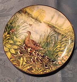 Piatto decorativo porcellana inglese Royal Kendal