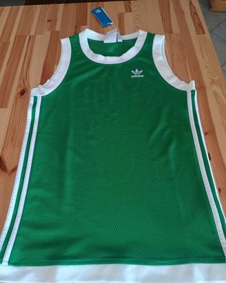 canotta Adidas verde 