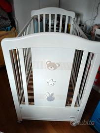 Lettino in Legno Bunny&Co di Foppapedretti