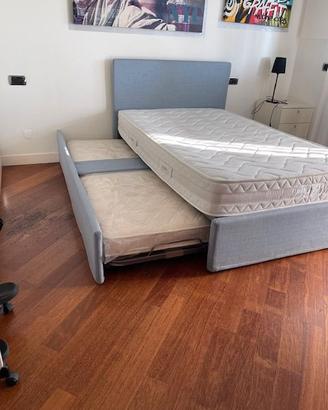 Letto 1 piazza 1/2 + 1 singolo