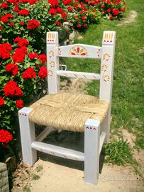 Sediette sarde per bambini Personalizzate