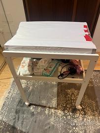 Fasciatoio Mini Erbesi Bianco Top