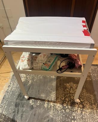 Fasciatoio Mini Erbesi Bianco Top