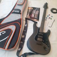 EKO AIRE STEALTH MATT BLACK chitarra elettrica