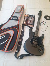 EKO AIRE STEALTH MATT BLACK chitarra elettrica