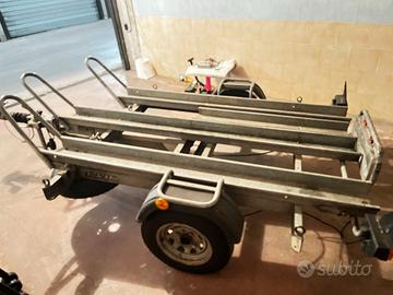 Carrello appendice porta moto Cresci