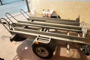 Carrello appendice porta moto Cresci