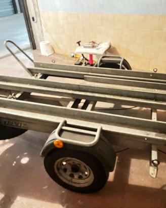 Carrello appendice porta moto Cresci