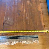 Tavolino da appoggio in legno di castagno