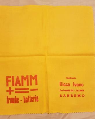 Panni auto pubblicità vintage