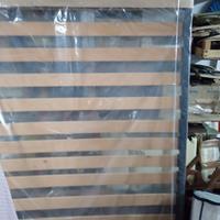 rete con doghe in legno 1 piazza e mezza