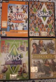 COLLEZIONE THE SIMS 14 GIOCHI PC