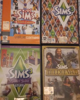 COLLEZIONE THE SIMS 14 GIOCHI PC