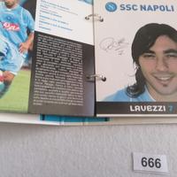 Contenitore con schede Calcio Napoli