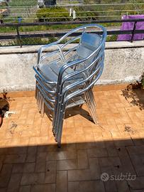 Sedie metallo