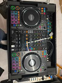 Pioneer DDJ-FLX 10 con flyght case