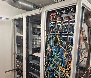 rack per server privo di pannello laterali 