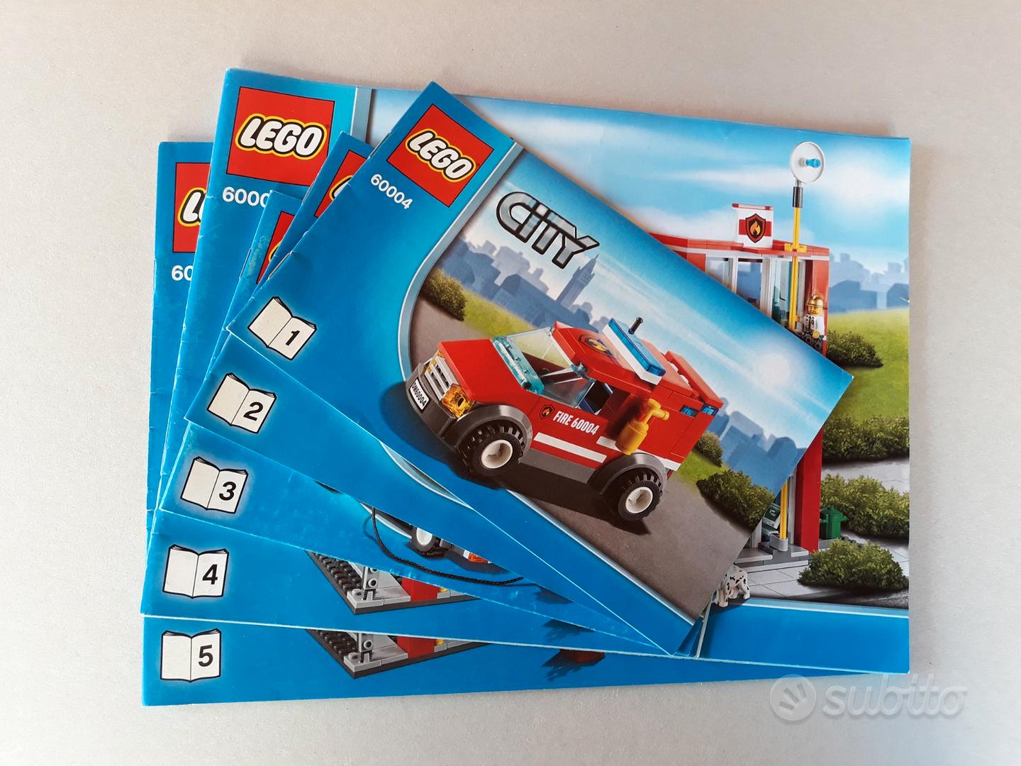 LEGO City Fire 60004 - Caserma dei Pompieri : : Giochi e