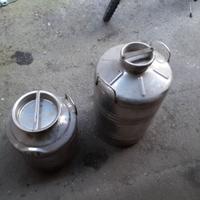 BIDONI/FUSTI inox 50/25 Lt x alimenti-C- RUBINETTO