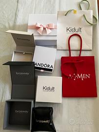 Lotto scatoline gioielli pandora stroili kidult