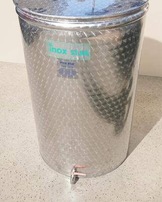 contenitore vino acciaio inox 300 lt