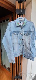 Giubbino di jeans bambina