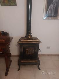 Stufa a legna vintage