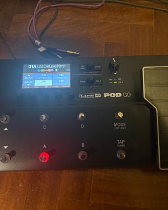 Multieffetto Line 6 Pod go