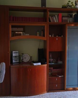 parete attrezzata classica-moderna da soggiorno