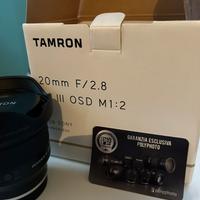 Tamron 20mm 2.8 sony E
