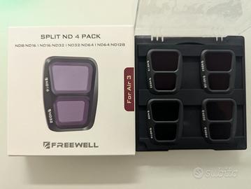 Filtri Dji air 3 - Freewell Split ND