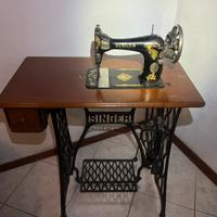 Macchina da cucire Singer completa originale 1918