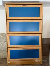 Scarpiera Foppapedretti in legno