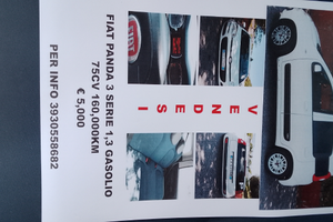 Vendita fiat panda