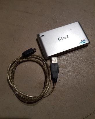 USB Card reader - Lettore schede di memoria