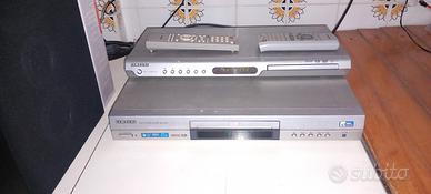 2 lettori DVD samsung, cassa pioneer, cuffia sony