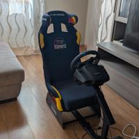 Playseat Red bull con Logitech g29