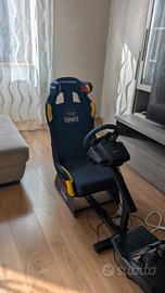 Playseat Red bull con Logitech g29
